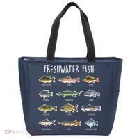 Freshwater Fish Tote Bag thumb 0