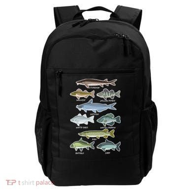 Freshwater Fish Types Fishing Backpack