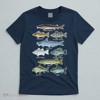 Freshwater Fish Types Fishing T-Shirt thumb 5
