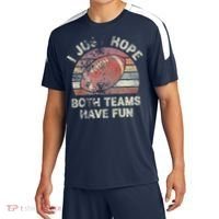 Funny Retro Football I Just Hope Both Teams Have Fun Sport-Tek Competitor United Soccer Jersey thumb 0