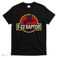 F22 Raptor Fighter Jet Pilot Airplane 4th Of July Vintage T-Shirt thumb 0