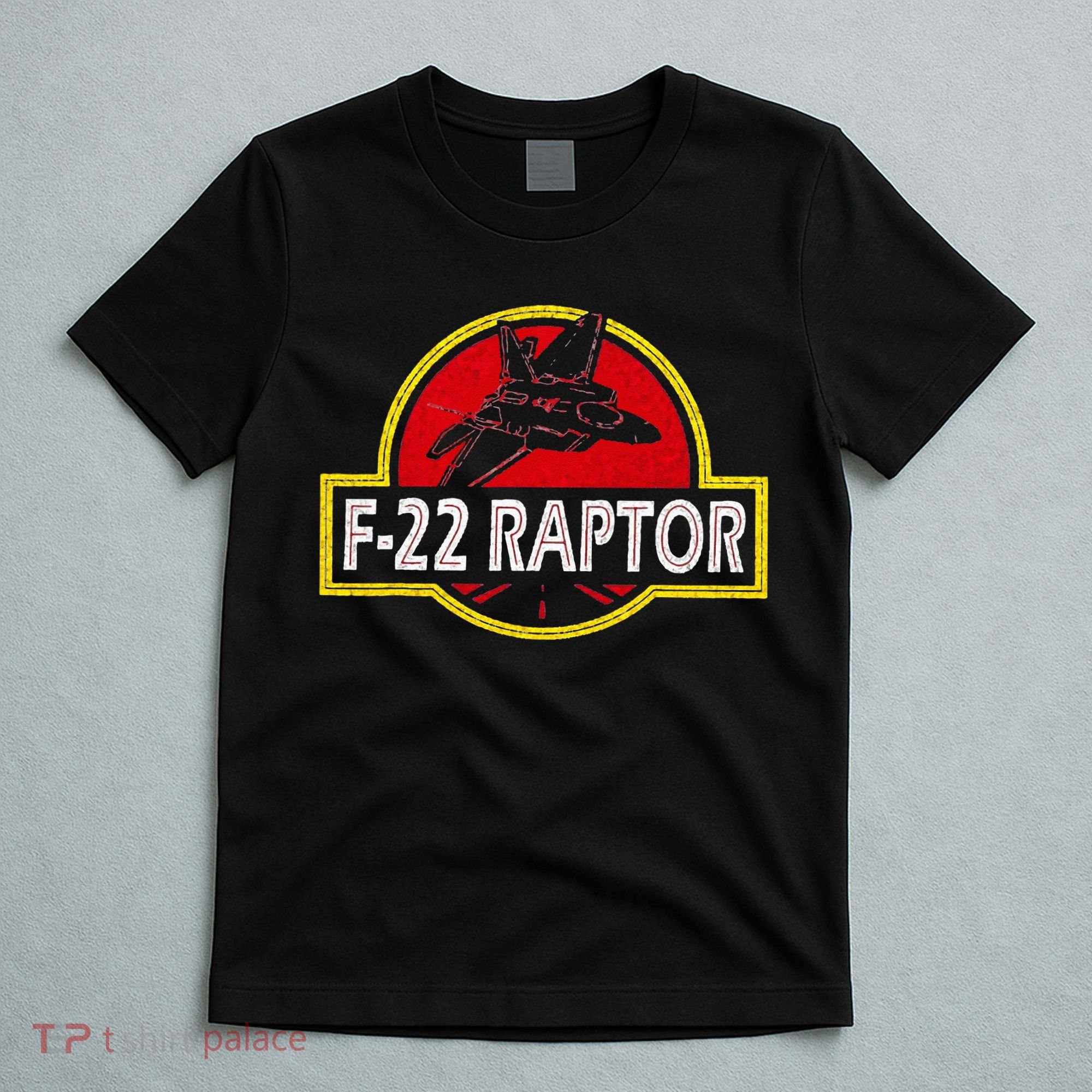 F22 Raptor Fighter Jet Pilot Airplane 4th Of July Vintage T-Shirt