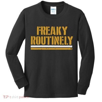 Freaky Routinely Kids Long Sleeve Shirt