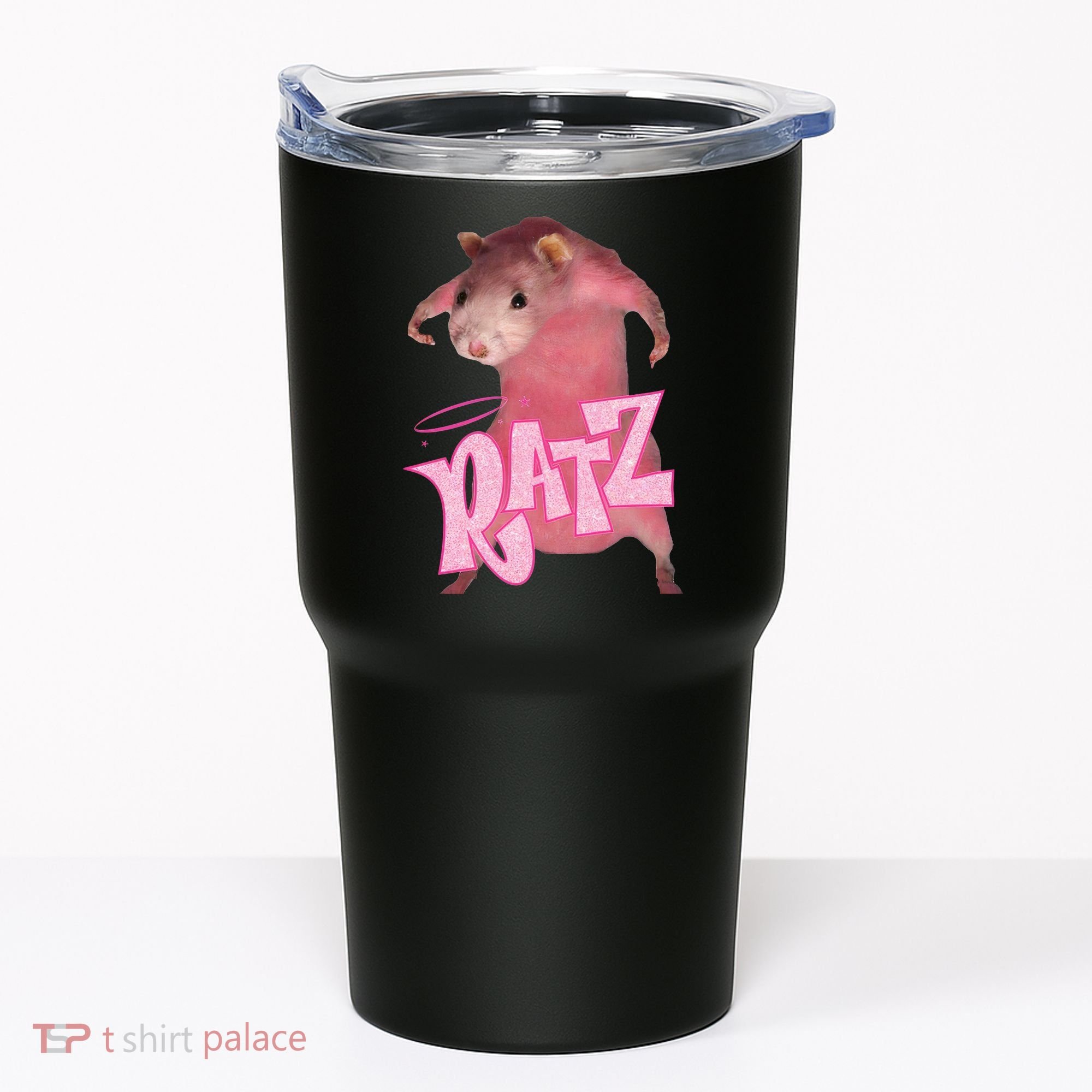 Funny Rat Funny Mouse Ratz Pink Ratz Mouse Meme Pink Rat Tumbler