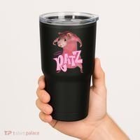 Funny Rat Funny Mouse Ratz Pink Ratz Mouse Meme Pink Rat Tumbler thumb 2