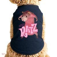 Funny Rat Funny Mouse Ratz Pink Ratz Mouse Meme Pink Rat Doggie Tank thumb 0