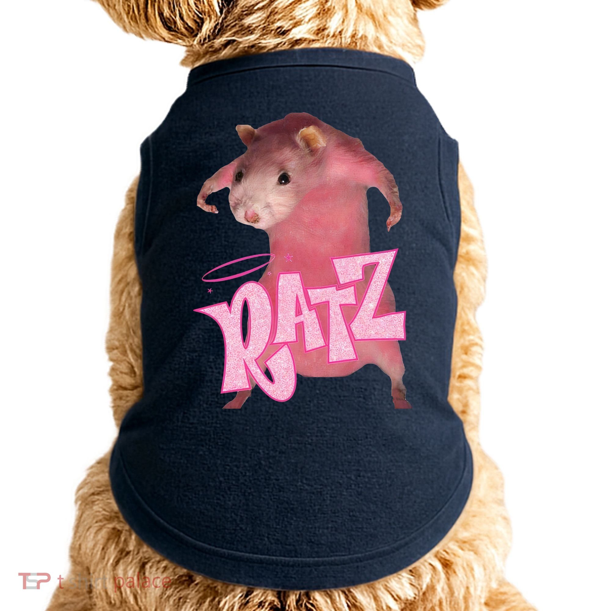 Funny Rat Funny Mouse Ratz Pink Ratz Mouse Meme Pink Rat Doggie Tank