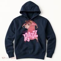 Funny Rat Funny Mouse Ratz Pink Ratz Mouse Meme Pink Rat Hoodie thumb 0
