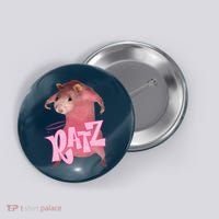 Funny Rat Funny Mouse Ratz Pink Ratz Mouse Meme Pink Rat Button thumb 0