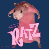 Funny Rat Funny Mouse Ratz Pink Ratz Mouse Meme Pink Rat Polo thumb 2