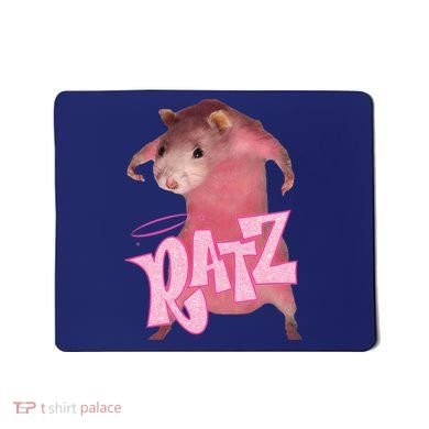 Funny Rat Funny Mouse Ratz Pink Ratz Mouse Meme Pink Rat Mousepad