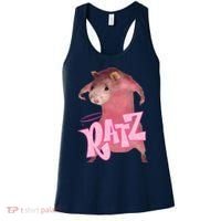 Funny Rat Funny Mouse Ratz Pink Ratz Mouse Meme Pink Rat Women's Tank Top thumb 0