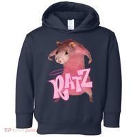 Funny Rat Funny Mouse Ratz Pink Ratz Mouse Meme Pink Rat Toddler Hoodie thumb 0