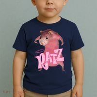 Funny Rat Funny Mouse Ratz Pink Ratz Mouse Meme Pink Rat Toddler T-Shirt thumb 2
