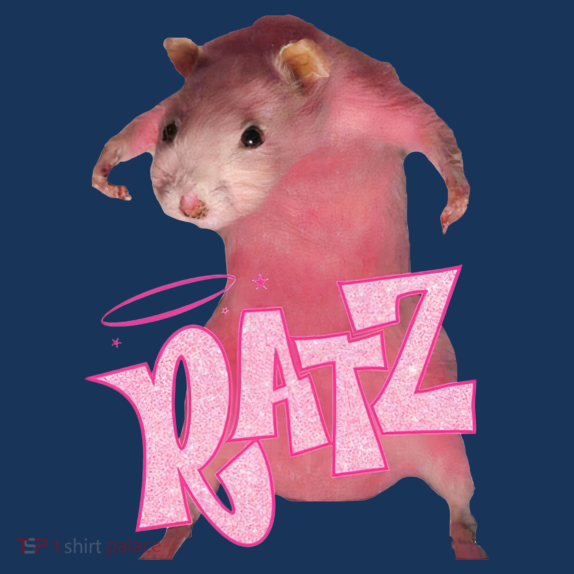 Funny Rat Funny Mouse Ratz Pink Ratz Mouse Meme Pink Rat Kids Sweatshirt