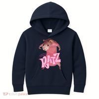 Funny Rat Funny Mouse Ratz Pink Ratz Mouse Meme Pink Rat Kids Hoodie thumb 0
