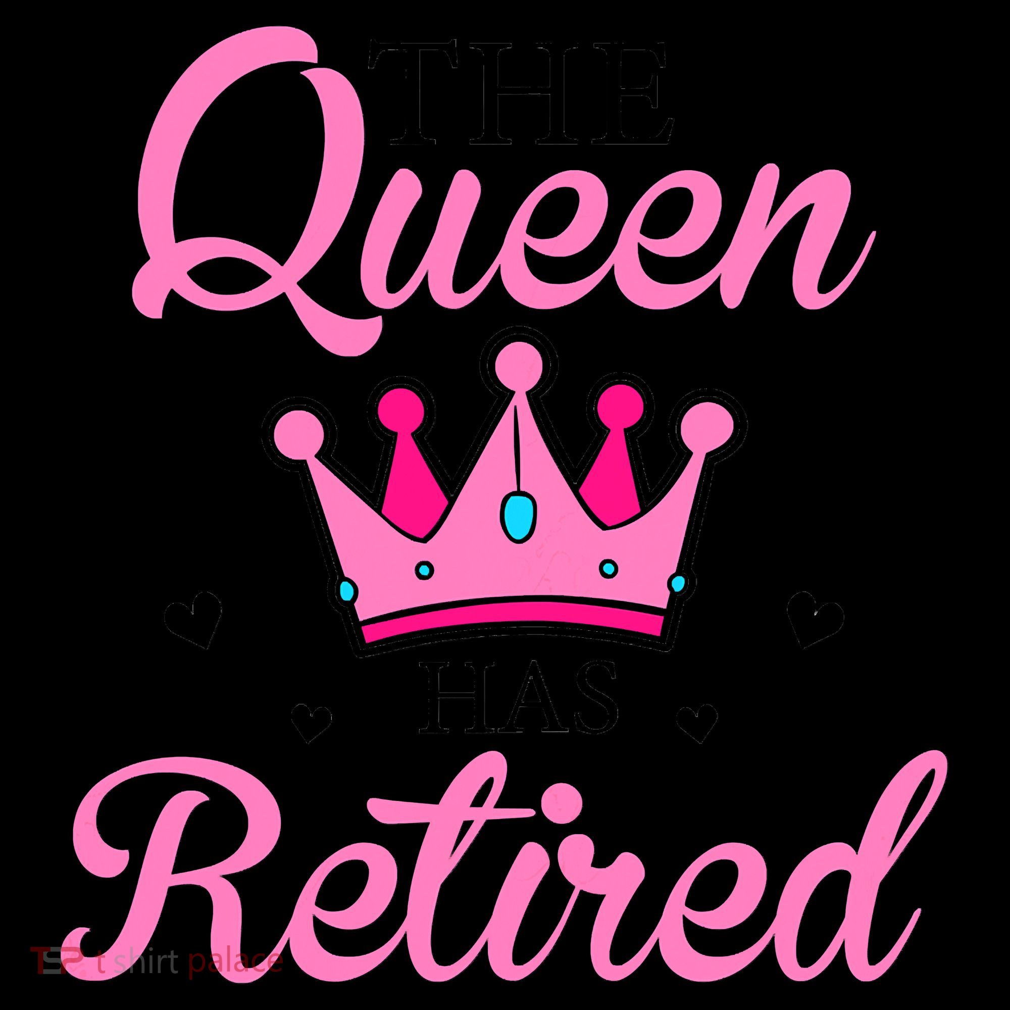 Funny Retirement Floral The Queen Has Retired Coffee Mug