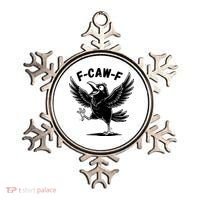 Funny Retro F CAW F Crow Raven Ornament thumb 0