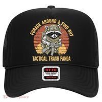 Funny Raccoon Forage Around & Find Out Tactical Trash Panda Hat thumb 0