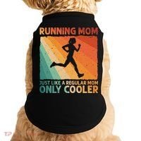 Funny Running For Wo Mom Marathoner Runner Coach Racing  Doggie Tank thumb 0