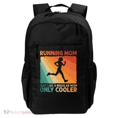 Funny Running For Wo Mom Marathoner Runner Coach Racing  Backpack