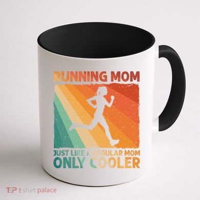Funny Running For Wo Mom Marathoner Runner Coach Racing  Coffee Mug back