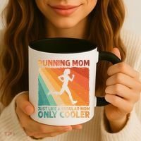 Funny Running For Wo Mom Marathoner Runner Coach Racing  Coffee Mug thumb 3