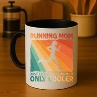 Funny Running For Wo Mom Marathoner Runner Coach Racing  Coffee Mug thumb 4