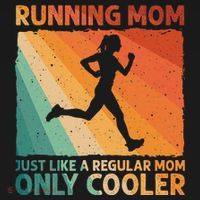 Funny Running For Wo Mom Marathoner Runner Coach Racing  Ornament thumb 1