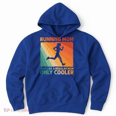 Funny Running For Wo Mom Marathoner Runner Coach Racing  Hoodie