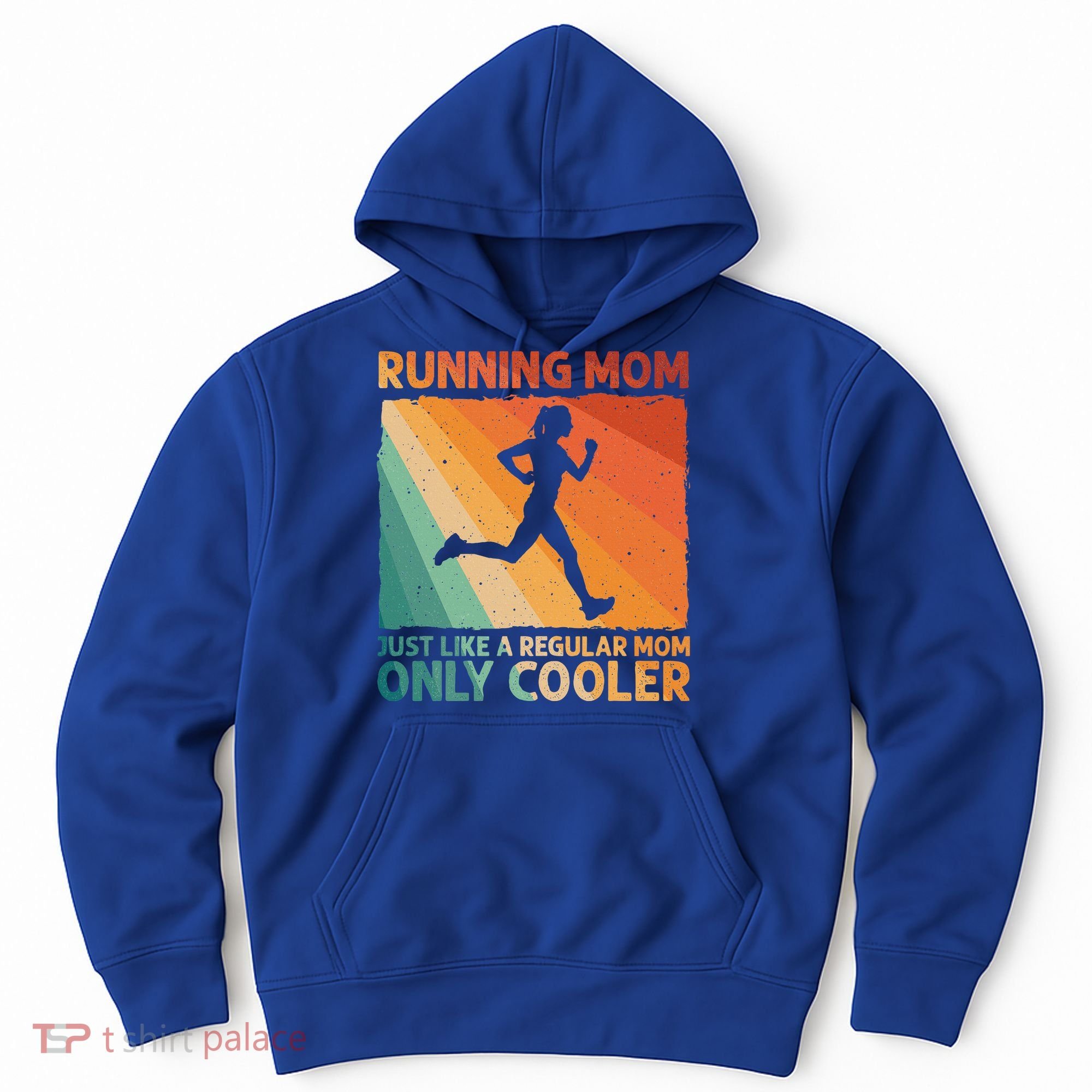 Funny Running For Wo Mom Marathoner Runner Coach Racing  Hoodie