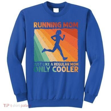 Funny Running For Wo Mom Marathoner Runner Coach Racing  Sweatshirt