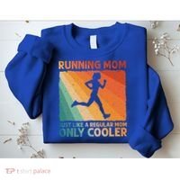 Funny Running For Wo Mom Marathoner Runner Coach Racing  Sweatshirt thumb 2