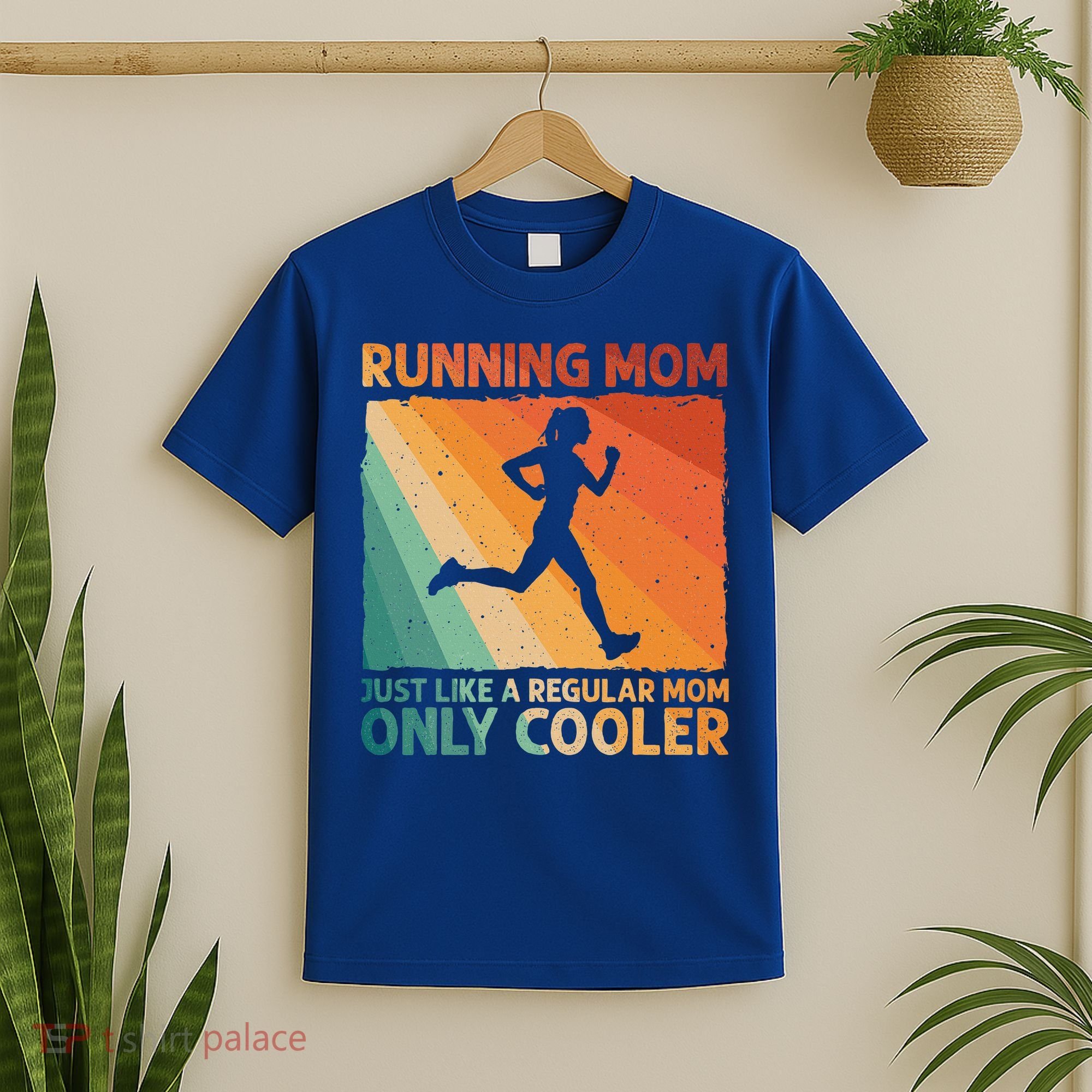 Funny Running For Wo Mom Marathoner Runner Coach Racing  T-Shirt