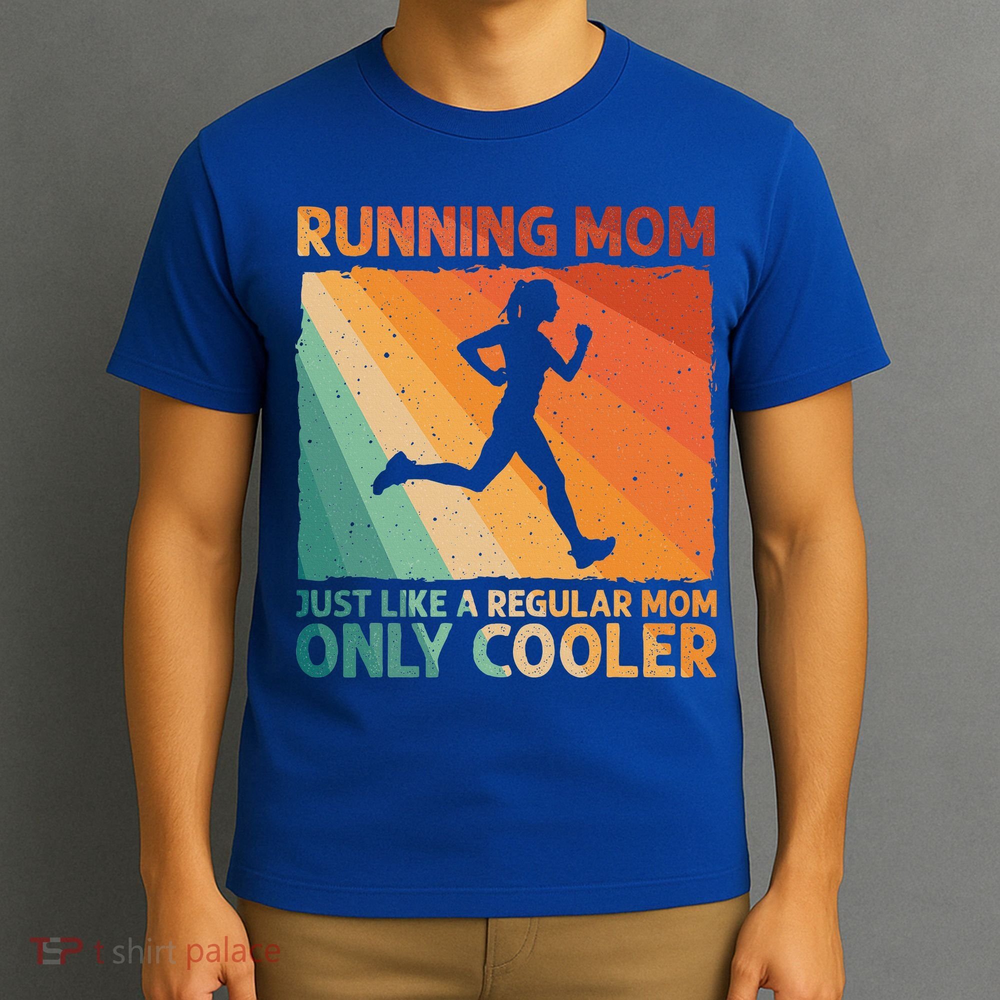 Funny Running For Wo Mom Marathoner Runner Coach Racing  T-Shirt