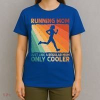 Funny Running For Wo Mom Marathoner Runner Coach Racing  T-Shirt thumb 4