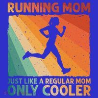 Funny Running For Wo Mom Marathoner Runner Coach Racing  Mousepad thumb 1