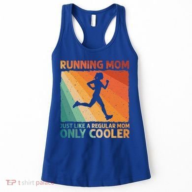 Funny Running For Wo Mom Marathoner Runner Coach Racing  Women's Tank Top