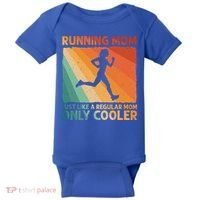 Funny Running For Wo Mom Marathoner Runner Coach Racing  Baby Bodysuit thumb 0