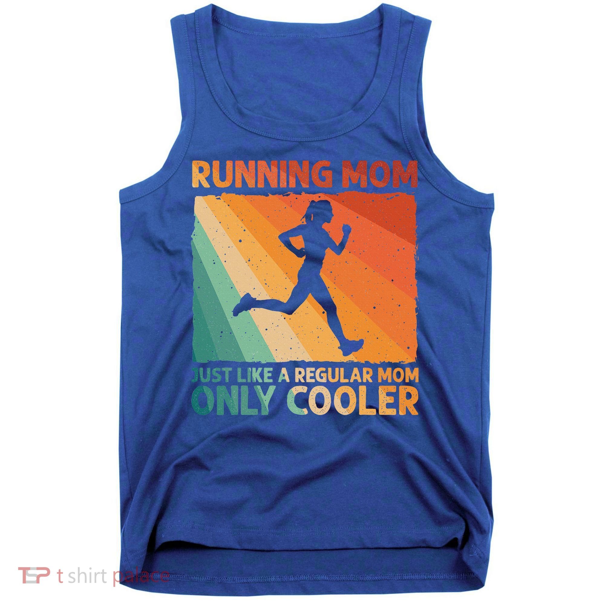 Funny Running For Wo Mom Marathoner Runner Coach Racing  Tank Top