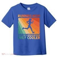 Funny Running For Wo Mom Marathoner Runner Coach Racing  Toddler T-Shirt thumb 0