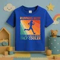 Funny Running For Wo Mom Marathoner Runner Coach Racing  Toddler T-Shirt thumb 3