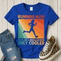 Funny Running For Wo Mom Marathoner Runner Coach Racing  Women's T-Shirt thumb 3