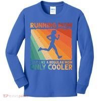 Funny Running For Wo Mom Marathoner Runner Coach Racing  Kids Long Sleeve Shirt thumb 0