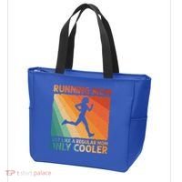 Funny Running For Wo Mom Marathoner Runner Coach Racing  Tote Bag thumb 3
