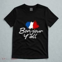 France Roots French Lover Bonjour YAll T-Shirt thumb 5