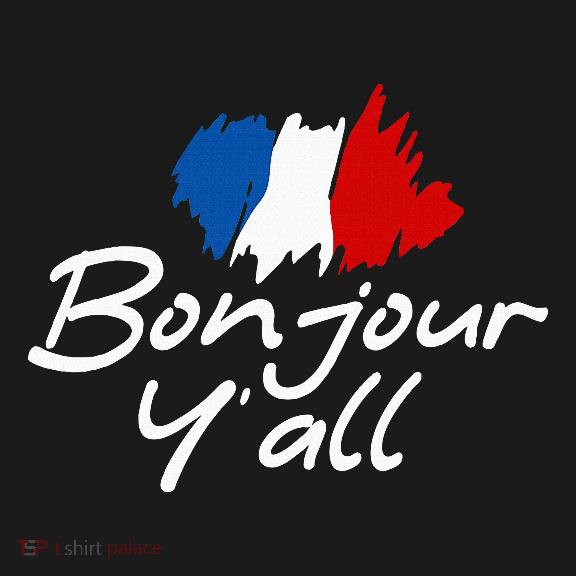 France Roots French Lover Bonjour YAll Women's Hoodie