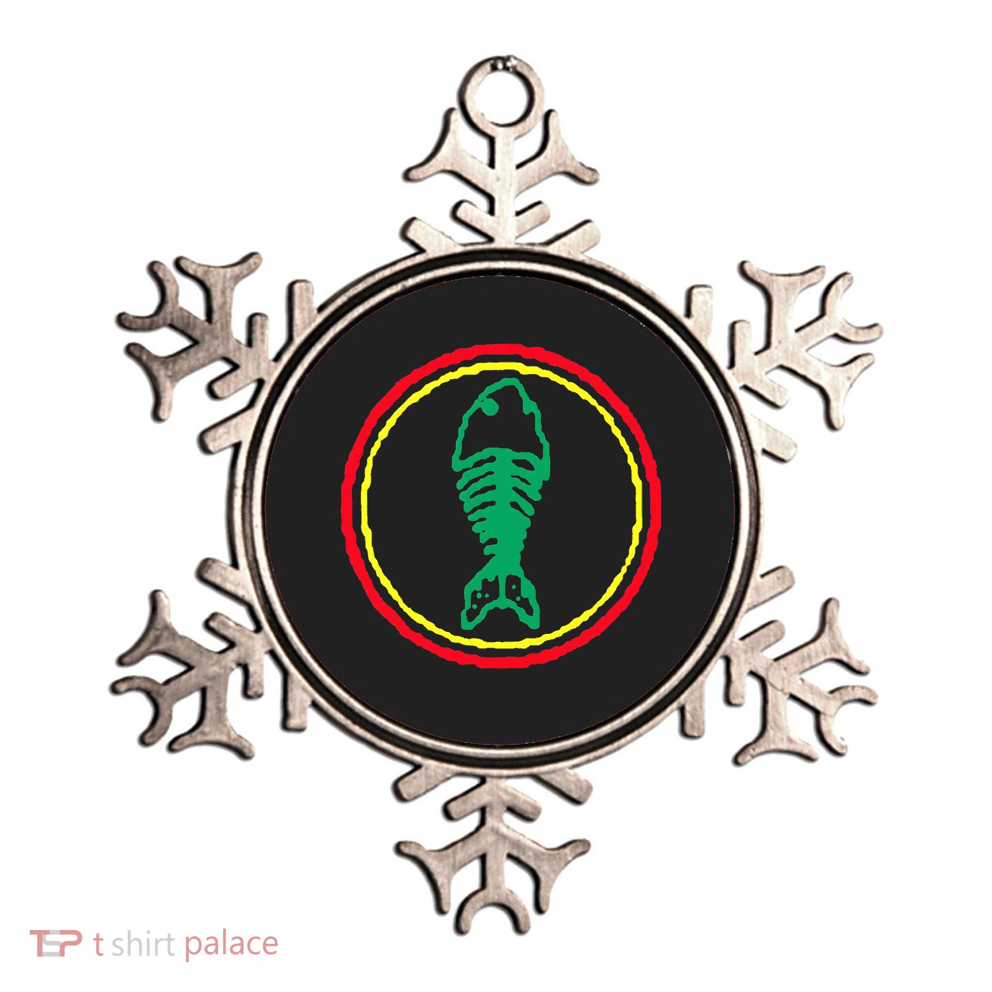 Fishbone Retro Fishing Lover Ornament