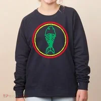 Fishbone Retro Fishing Lover Women's Sweatshirt thumb 0
