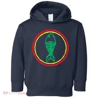Fishbone Retro Fishing Lover Toddler Hoodie thumb 0